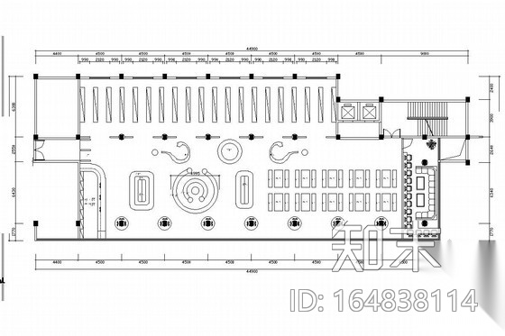 [福建]重点实验小学图书馆室内装修图（含实景图）施工图下载【ID:164838114】