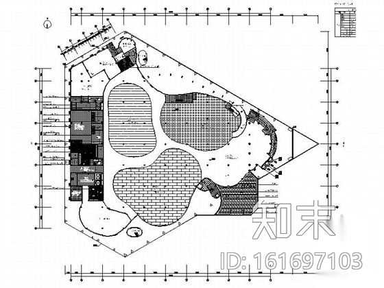 [上海]中国园林博览会主展馆施工图cad施工图下载【ID:161697103】