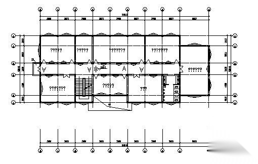 某四层铁路站调楼建筑方案图cad施工图下载【ID:151685114】