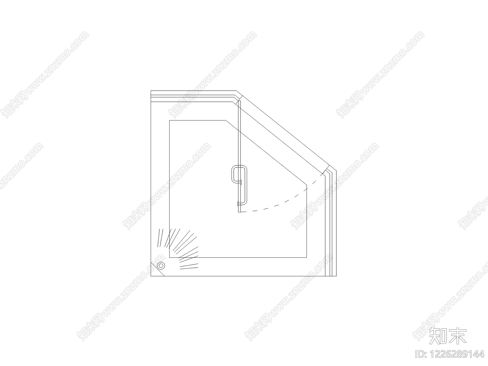 总图块cad施工图下载【ID:1226289144】