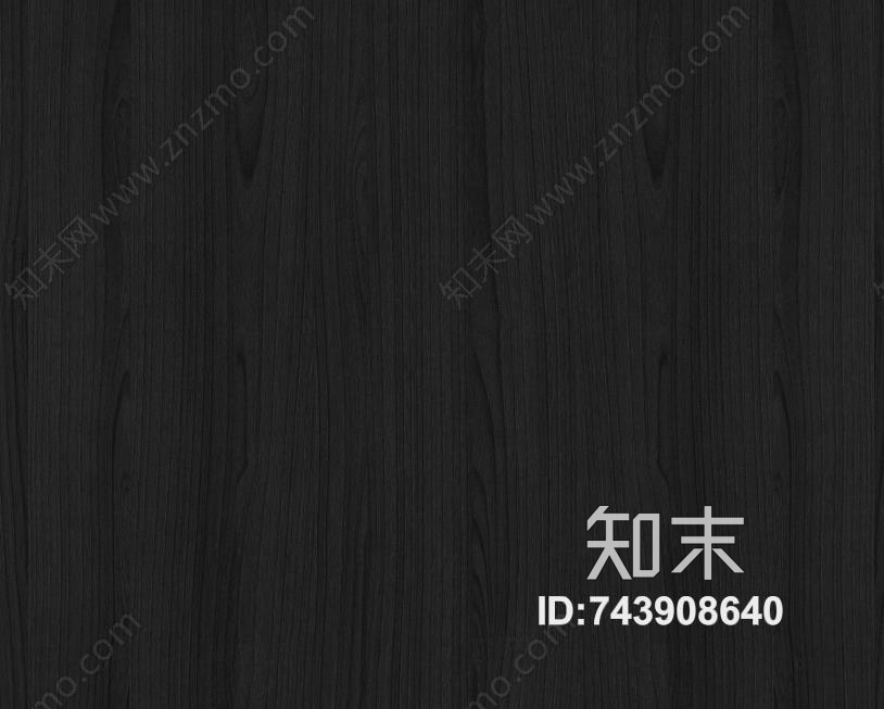 黑胡桃深色木纹贴图下载【ID:743908640】
