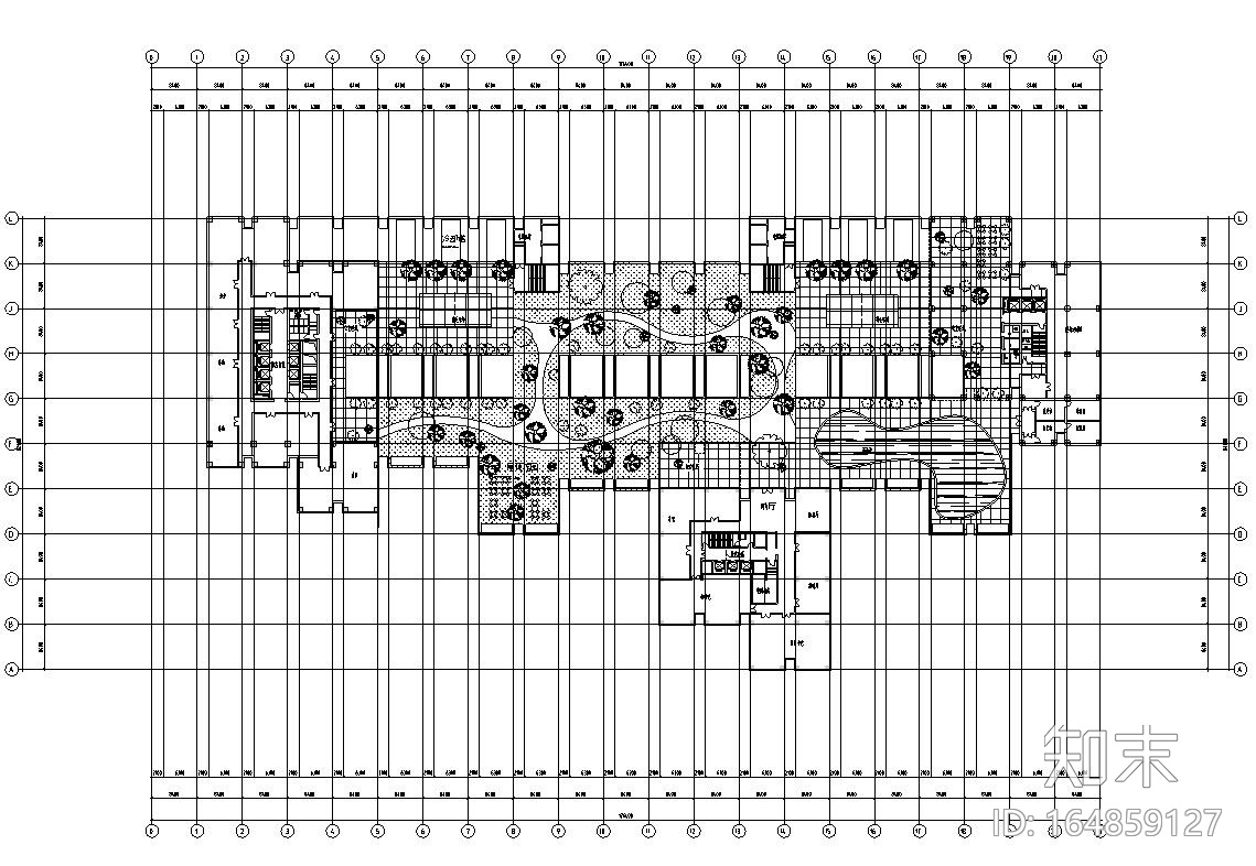 [浙江]宁波嘉和中心商住楼施工图cad施工图下载【ID:164859127】