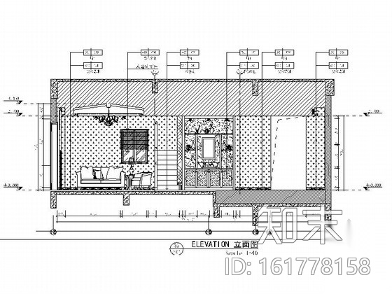 [西藏]LOFT样式两层户型酒店客房室内施工图施工图下载【ID:161778158】