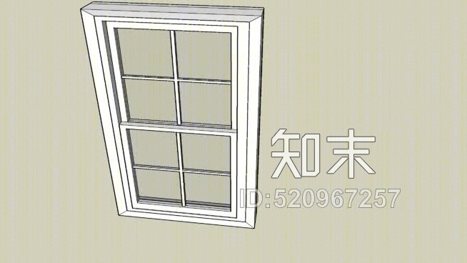 窗口SU模型下载【ID:520967257】