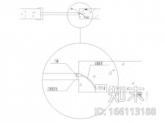 小区智能化系统节点大样及系统图cad施工图下载【ID:166113188】