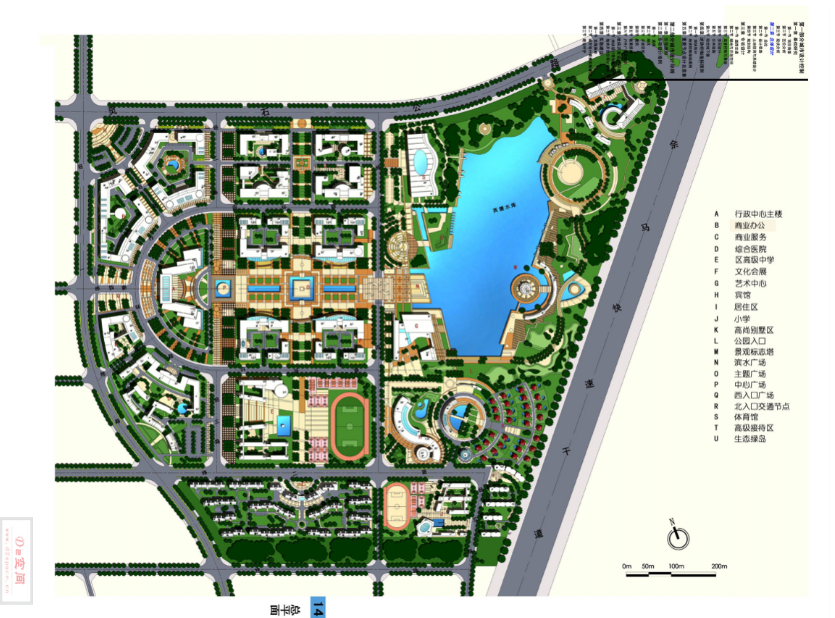 [福建]晋江科技工业园区中心区城市设计方案文本cad施工图下载【ID:166076148】