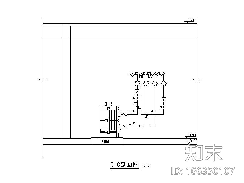 [北京]综合楼制冷换热站详图CADcad施工图下载【ID:166350107】