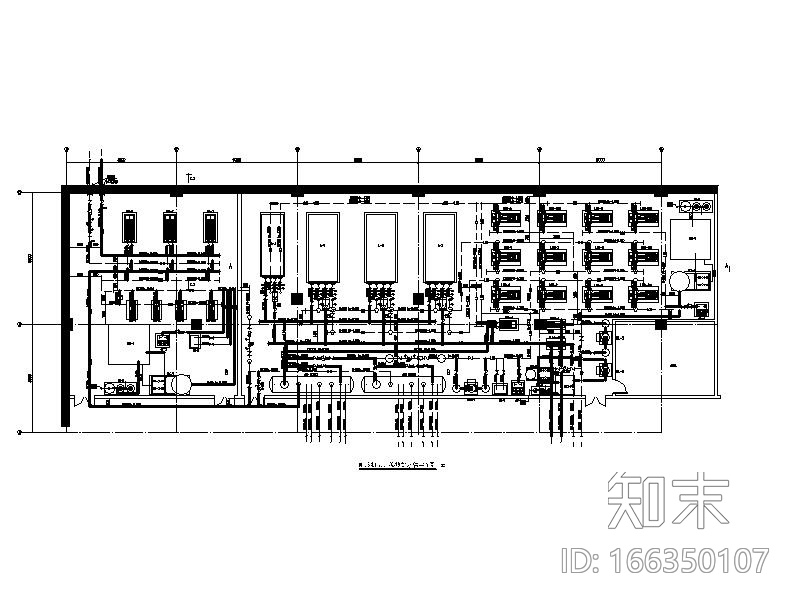 [北京]综合楼制冷换热站详图CADcad施工图下载【ID:166350107】