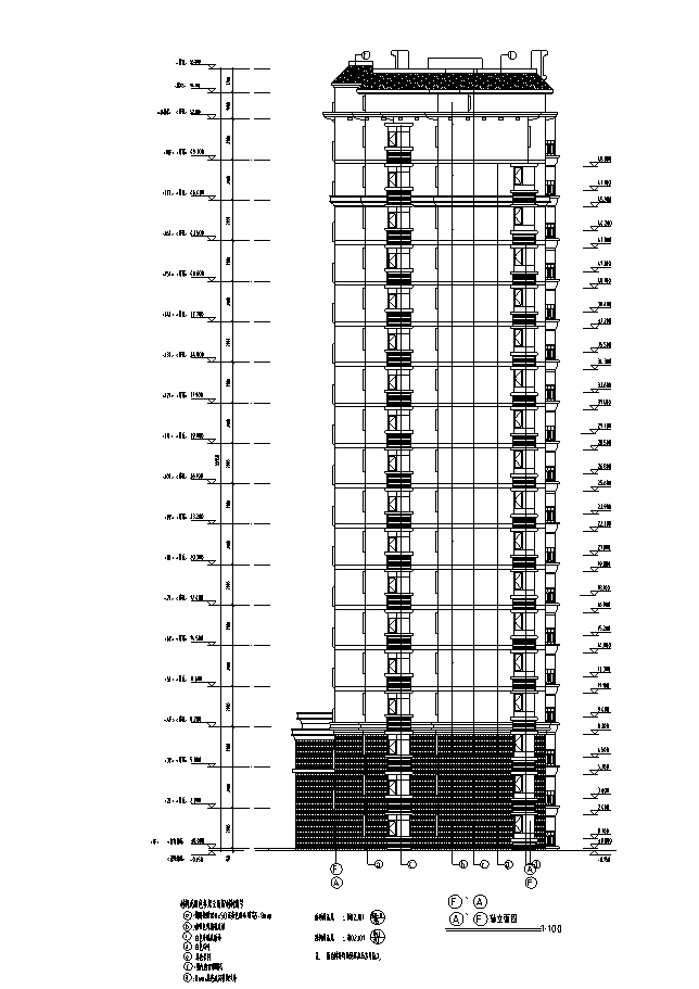 [宁夏]多层及高层住宅建筑施工图(含20多栋住宅楼建筑...cad施工图下载【ID:149777161】