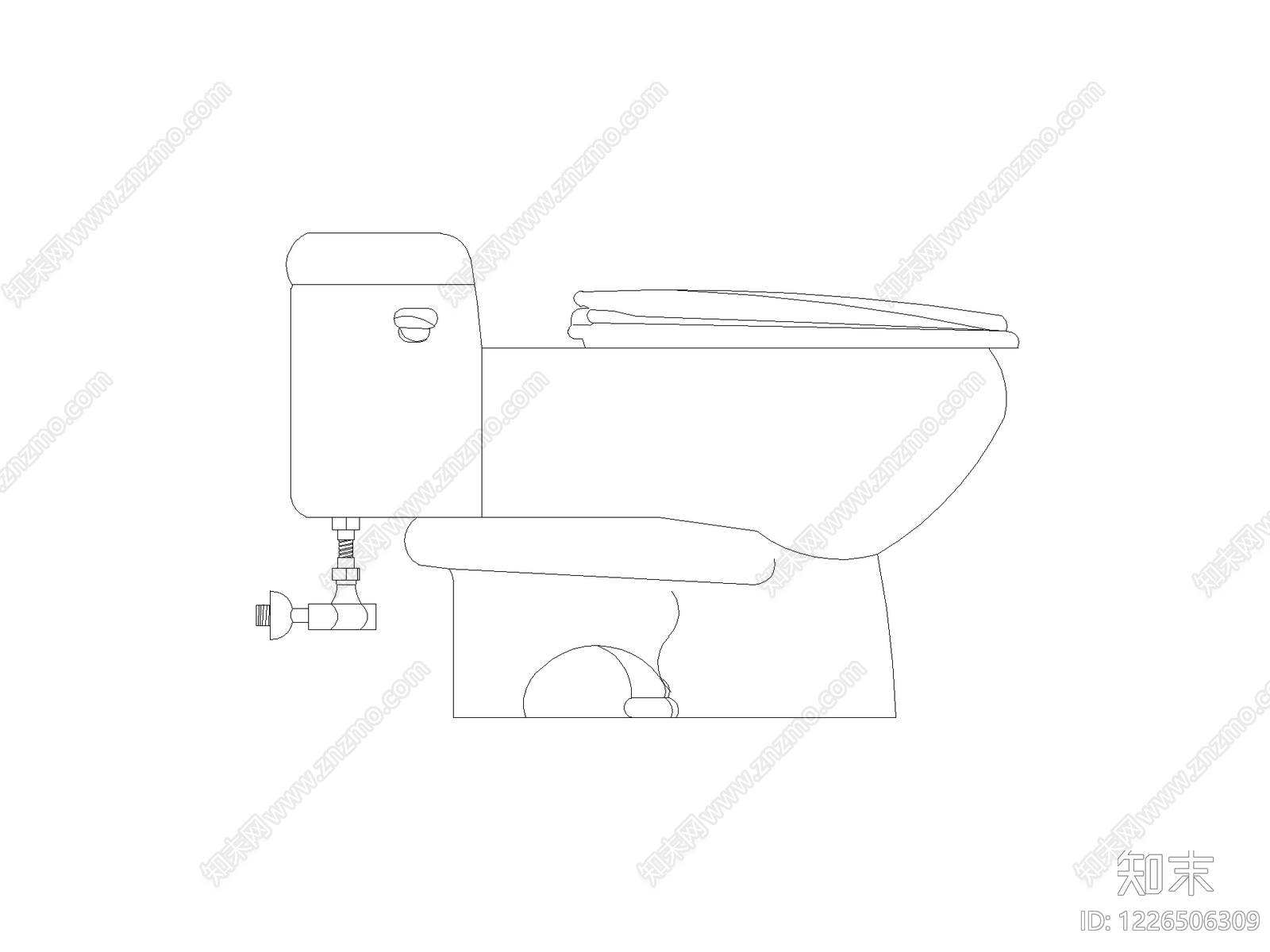 卫浴设施cad施工图下载【ID:1226506309】