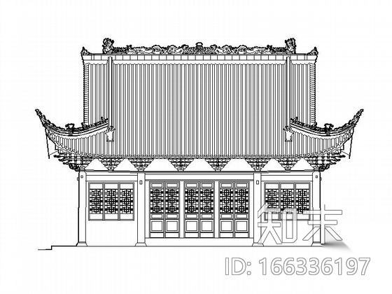 四川某古建筑维修施工图施工图下载【ID:166336197】