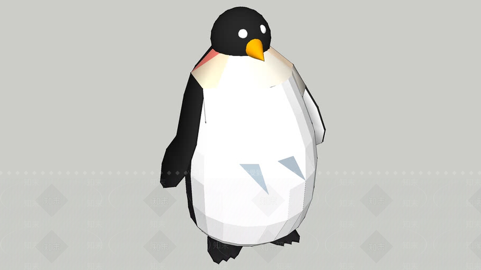 胖企鹅SU模型下载【ID:1161706599】