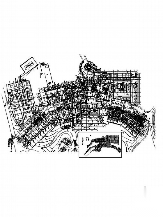 [海南]海棠湾奢华五星级度假酒店建筑施工图（图纸非常...施工图下载【ID:160731137】