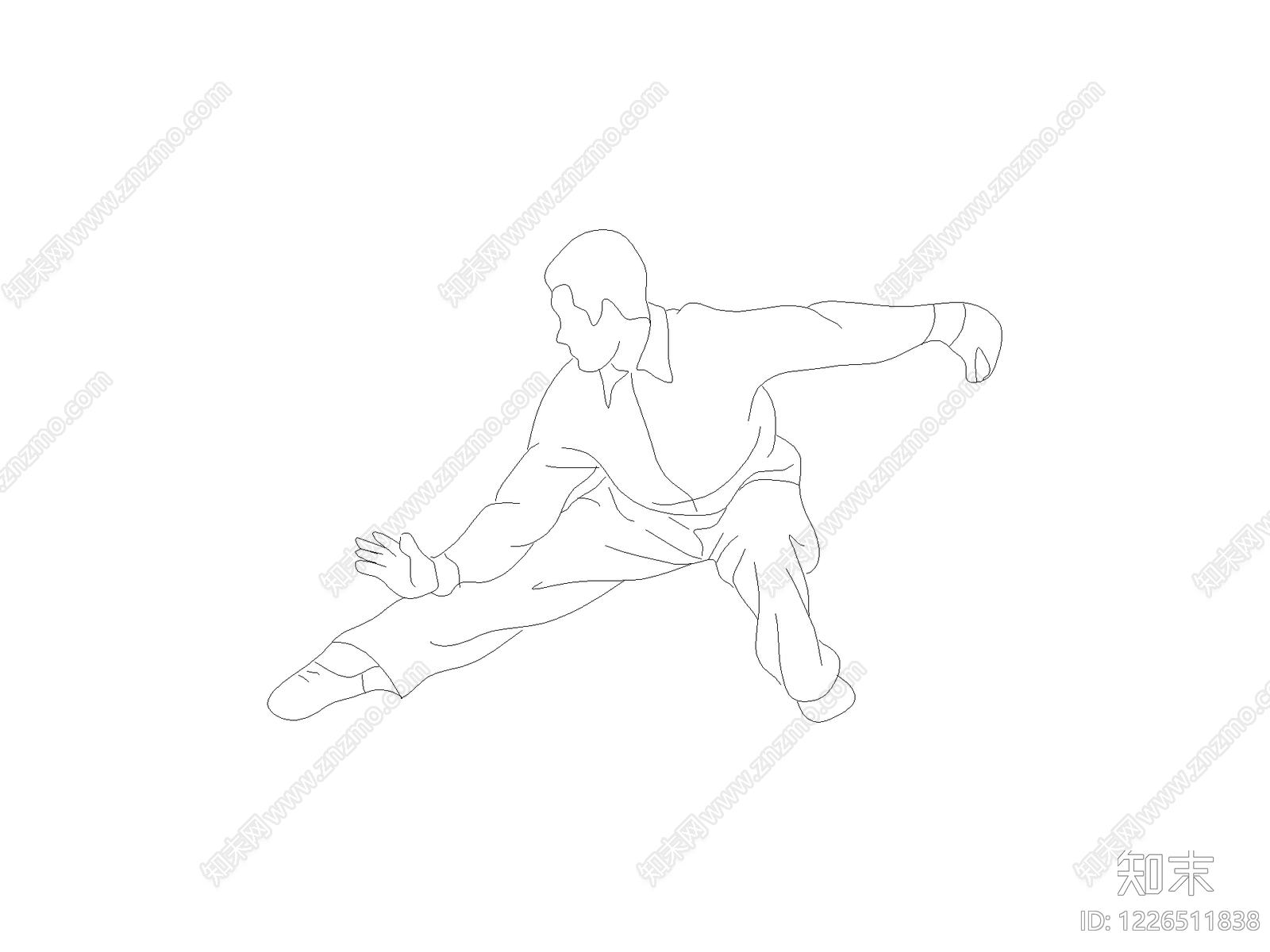 人物cad施工图下载【ID:1226511838】