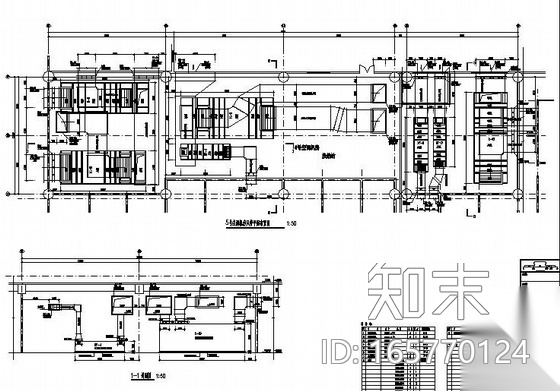 呼和浩特某机场空调机房设计图cad施工图下载【ID:165770124】