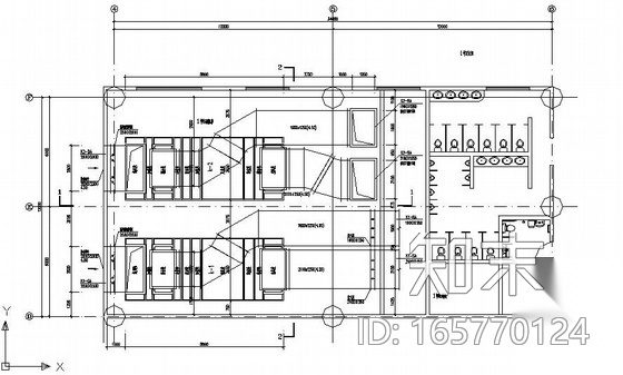 呼和浩特某机场空调机房设计图cad施工图下载【ID:165770124】