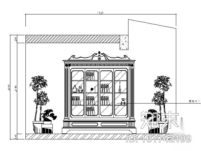 田园风格三层别墅装修图（含实景）cad施工图下载【ID:161742199】