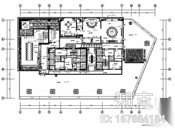 [内蒙古]某奢华茶楼室内装修施工图（含效果和实景）施工图下载【ID:167884184】