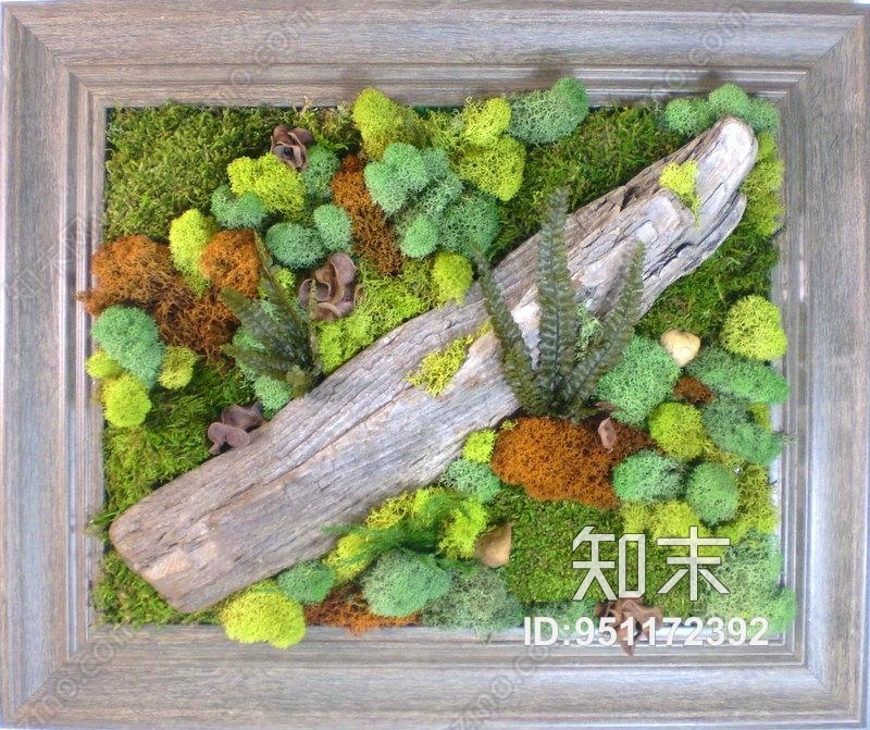 植物墙贴图下载【ID:951172392】