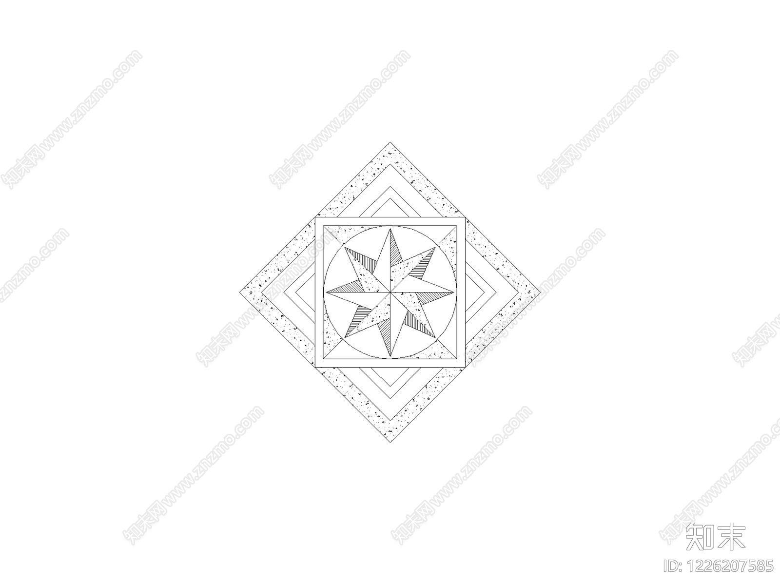 填充图案CAD图纸