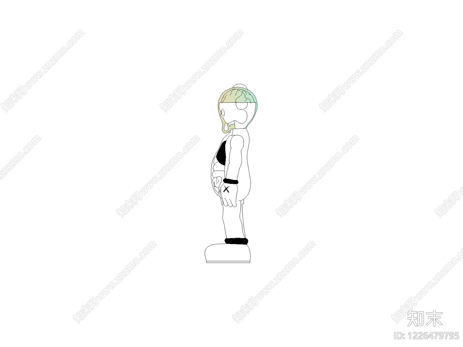 人物cad施工图下载【ID:1226479795】