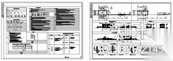 某厂区一层门卫值班室建筑施工图施工图下载【ID:165162145】