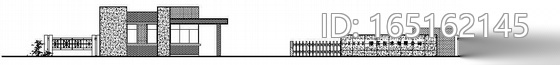 某厂区一层门卫值班室建筑施工图施工图下载【ID:165162145】