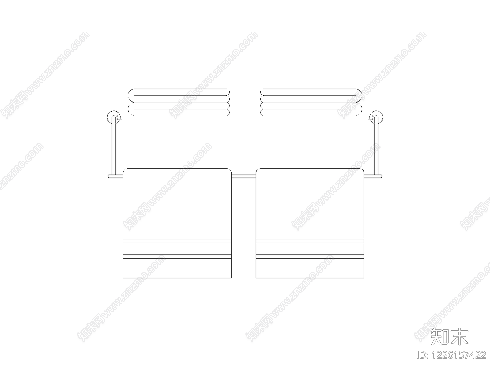 卫浴设施CAD图纸