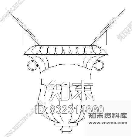 图块/节点壁灯图块14cad施工图下载【ID:832314860】