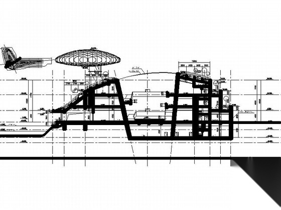 [浙江]甲级多层湿地博物馆建筑施工图（知名事务所）cad施工图下载【ID:160725170】