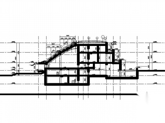 [浙江]甲级多层湿地博物馆建筑施工图（知名事务所）cad施工图下载【ID:160725170】