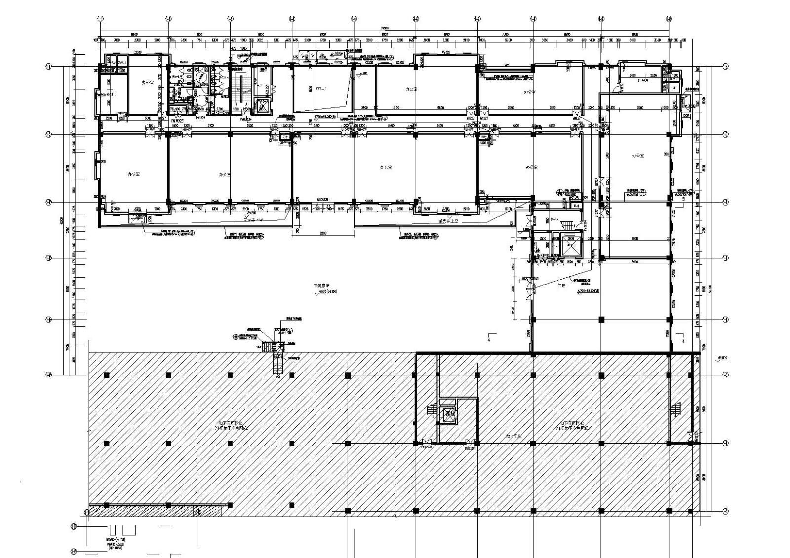 中英生物药物研发平台项目建筑 含标文地勘cad施工图下载【ID:149945121】