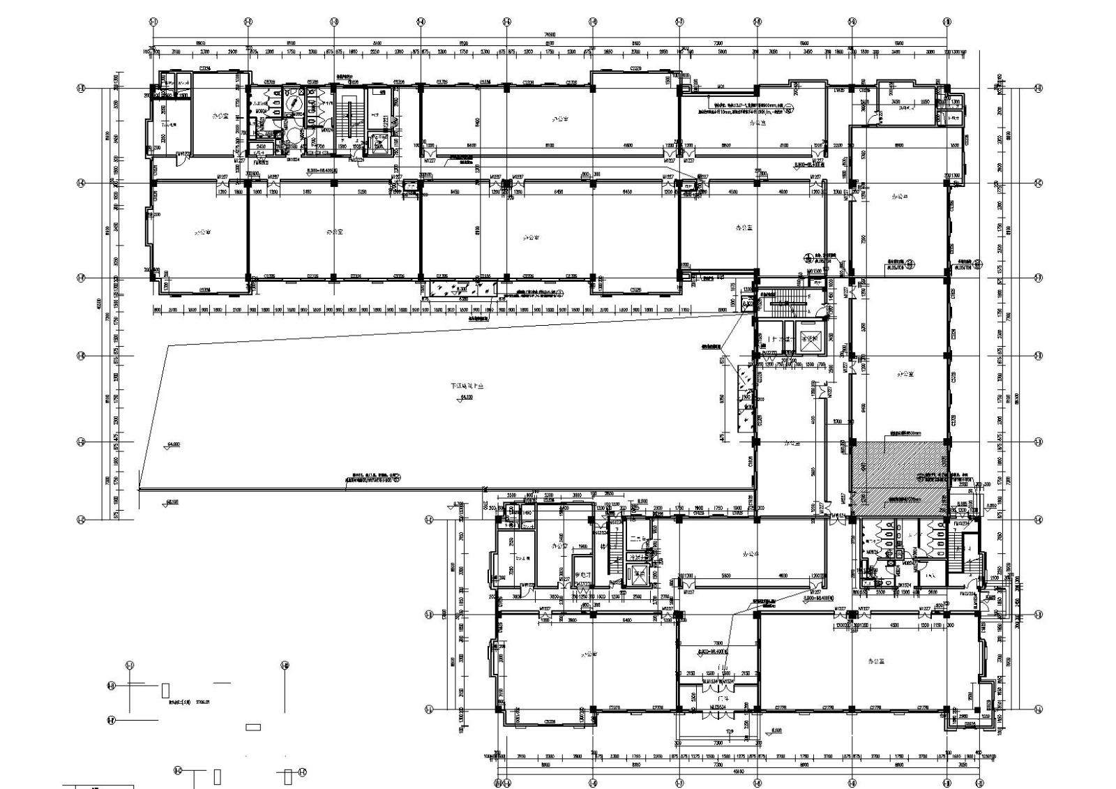 中英生物药物研发平台项目建筑 含标文地勘cad施工图下载【ID:149945121】