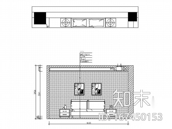 [温州]温馨现代三居室设计装修图（含效果）cad施工图下载【ID:167450153】