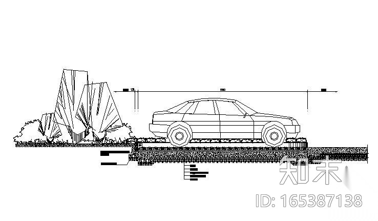 江西赣州某办公区园林景观设计施工图纸施工图下载【ID:165387138】