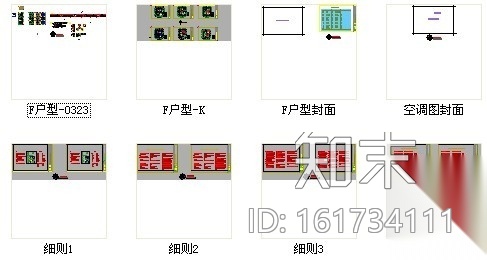 [瑞金]独创新古典欧式三层别墅样板房装修图cad施工图下载【ID:161734111】