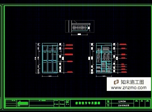 一套中式风格家装施工图纸cad施工图下载【ID:36908565】