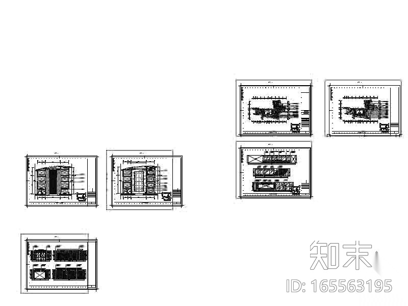 [北京]某医院干部保健楼装修图(含效果)cad施工图下载【ID:165563195】