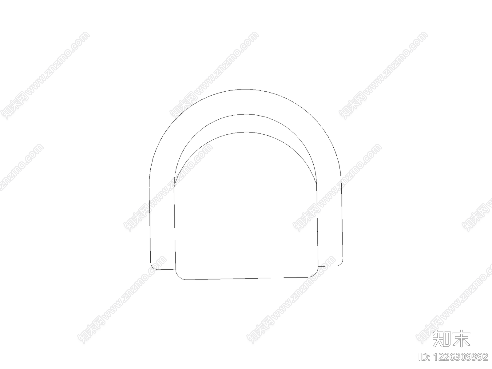 门cad施工图下载【ID:1226309992】