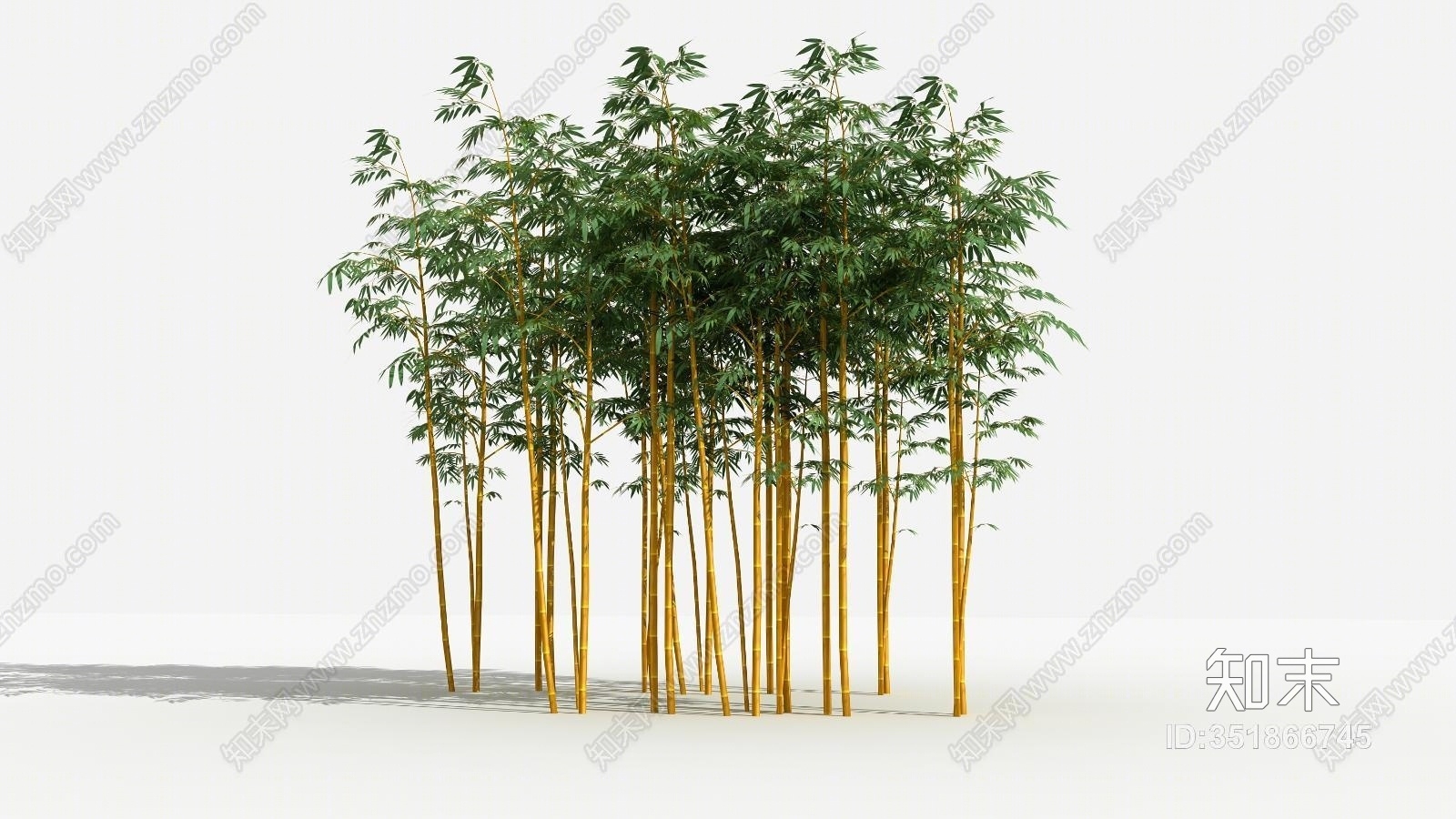 新中式树3D模型下载【ID:351866745】