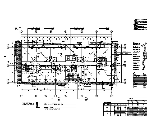 [安徽]办公、商业、住宅及其他功能建筑施工图（17年初...cad施工图下载【ID:151407187】