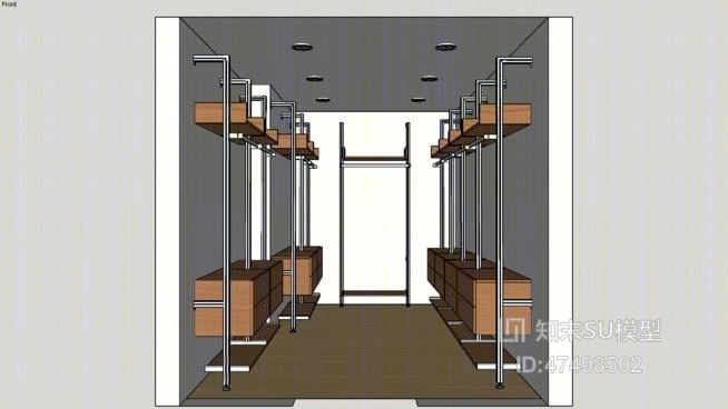 酒店客房SU模型下载【ID:918124236】