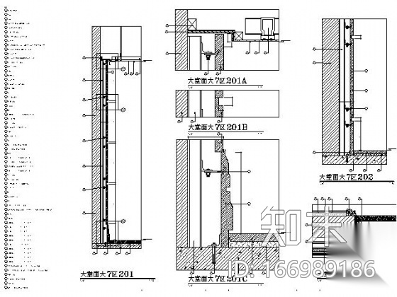 涉外商务酒店大堂施工图cad施工图下载【ID:166989186】