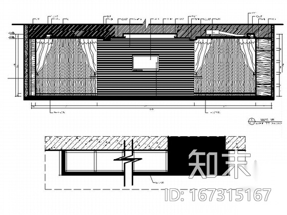[福清]高档混搭风格涉外商务酒店设计装修图（含效果）cad施工图下载【ID:167315167】