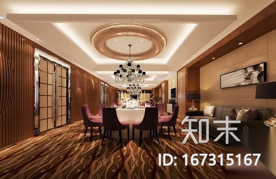 [福清]高档混搭风格涉外商务酒店设计装修图（含效果）cad施工图下载【ID:167315167】