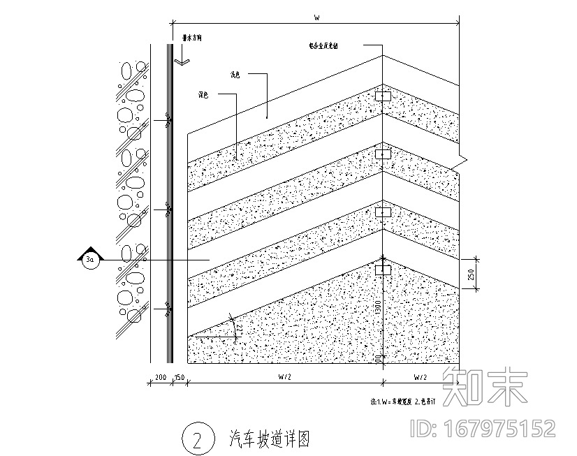 48个台阶坡道节点详图施工图下载【ID:167975152】