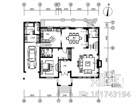 [嘉兴]法式三层别墅样板间室内装修图（含实景）cad施工图下载【ID:161743194】