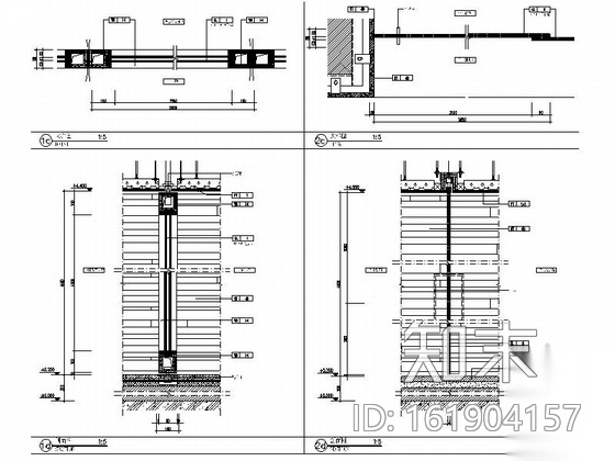 [云南]豪华五星级酒店全日餐厅室内装修施工图cad施工图下载【ID:161904157】