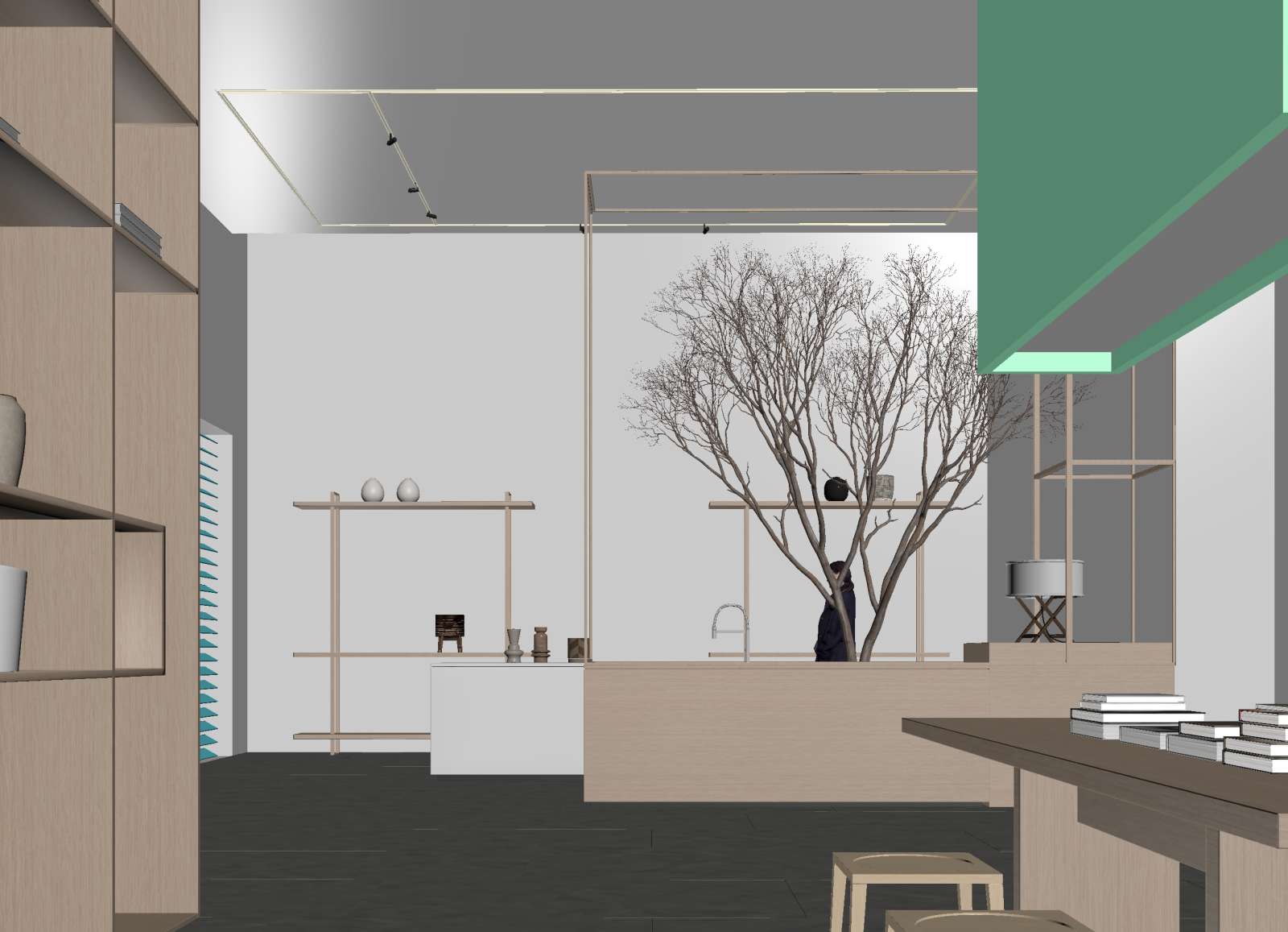 现代售楼处3D模型下载【ID:1214379104】