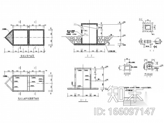 新建水厂取水泵房值班室及控制室结构施工图施工图下载【ID:166097147】